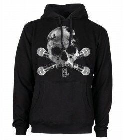sweatshirt - dephect - skull & mics